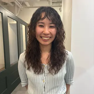ロング パーマ ハードパーマ Rico💜のヘアスタイル