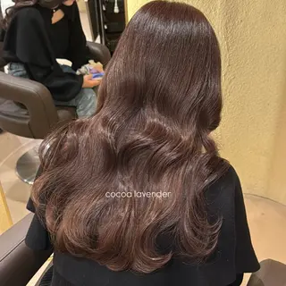 ロング カラー coco♡ 韓国hairのヘアスタイル