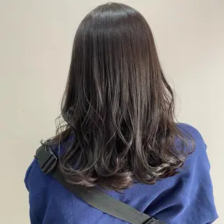 ミディアム カラー 清村 和音のヘアスタイル