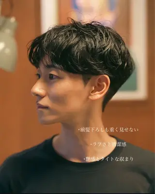 メンズ メンズショート タチカワユウキのヘアスタイル
