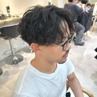ショート パーマ メンズ 【パーマの達人】 💎メンズ特化🔥徹のヘアスタイル