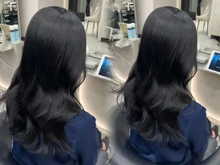 セミロング 谷川が作る熊本1🥇 レイヤーカットのヘアスタイル