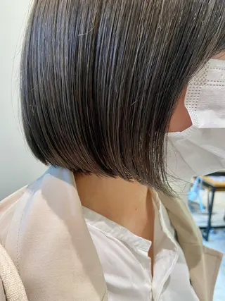 ショート 髪質改善・ボブ・ ショート 丸毛一輝のヘアスタイル
