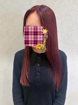 ロング カラー 暖色カラー/アレンジ 🌺URUHA🌺のヘアスタイル