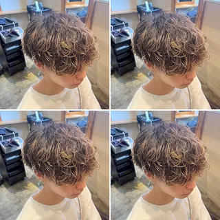 パーマ メンズ メンズパーマ特化 店長望月謙二郎のヘアスタイル