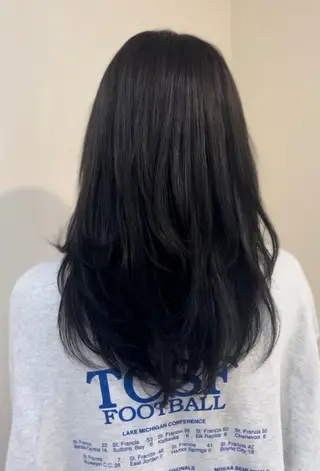 ロング カラー 石原 悠貴のヘアスタイル