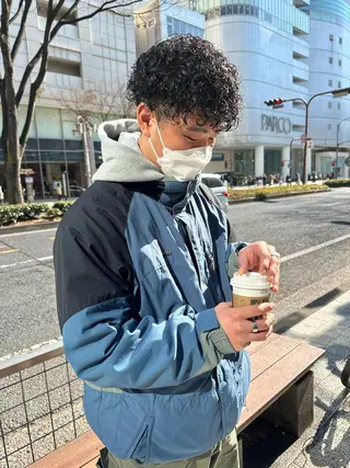 パーマ メンズ 栄/平日限定✨ REIRIのヘアスタイル