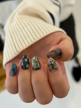 ネイル mira☼ 𐦍 ☼ nailのネイルデザイン