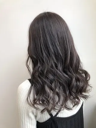 セミロング カラー 【透明感、艶髪】西村 有司のヘアスタイル