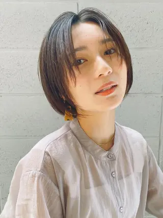 ショート 小川 美奈のヘアスタイル