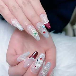 ネイル MoMoA Nail ネイル長さ出し専門店のネイルデザイン