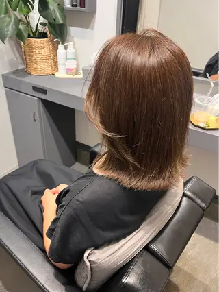 ミディアム 堀越 エリのヘアスタイル
