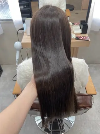 ロング 藤永 紗由香のヘアスタイル