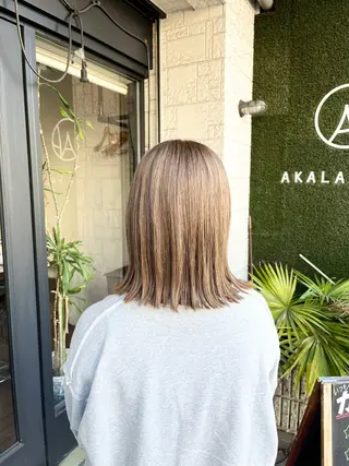 ショート カラー AKALA HAIR 西宮店 Juriのヘアスタイル