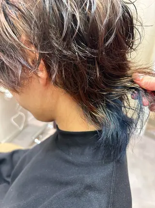 カラー メンズ 横浜カラー/ブリーチ 💭SAKI💫のヘアスタイル