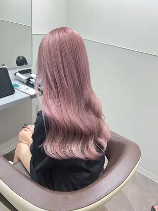 ロング カラー ヘアアレンジ Kd /名古屋カラーモデルのヘアスタイル