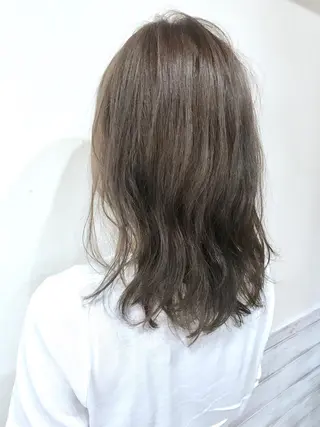 ミディアム パーマ 女性専用サロン 【中崎町】ゆきみのヘアスタイル