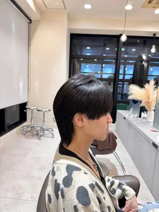 ショート メンズ 山﨑 寛大のヘアスタイル