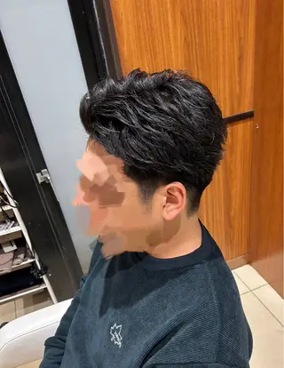 パーマ メンズ 木村 佑季のヘアスタイル