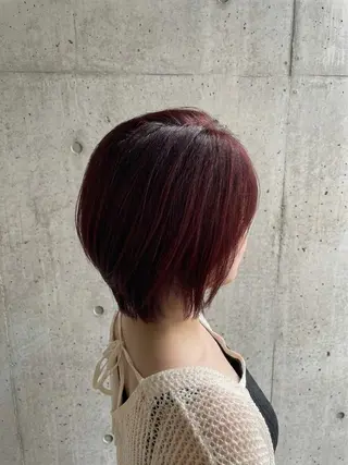 ショート ショート/ショート ボブ/メンズカットのヘアスタイル