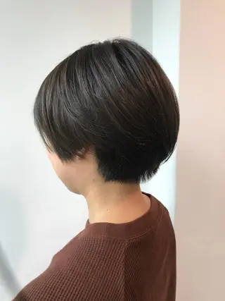 ショート カラー 透明感カラー/ レイヤー　YUKAのヘアスタイル