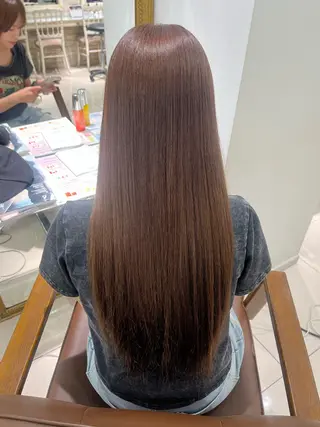 ロング 韓国風・透明感・艶髪 🩵Hanaka◝✩のヘアスタイル
