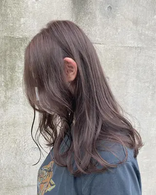 ロング カラー フレンチボブパーマ Yuukiのヘアスタイル