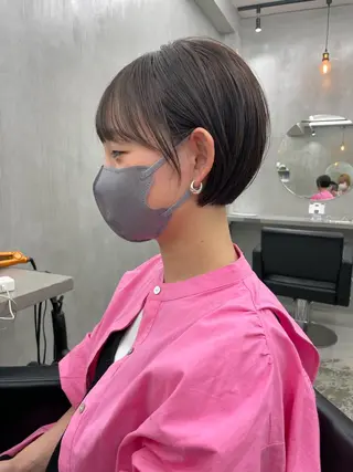 ショート カラー 華 /ショート/ボブのヘアスタイル