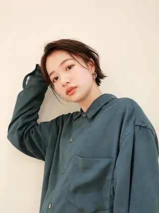 ショート カラー ✨カラー支持No.1 🧸ワキ カナコ🧸のヘアスタイル
