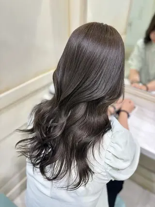 カラー 💙透明感カラー/ 縮毛矯正/ゆうな💙のヘアスタイル
