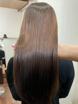 ロング 縮毛矯正の達人 ☆　松本のヘアスタイル