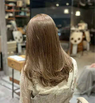 ロング 齋 花音のヘアスタイル