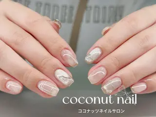 ネイル 神田 ココナッツのネイルデザイン