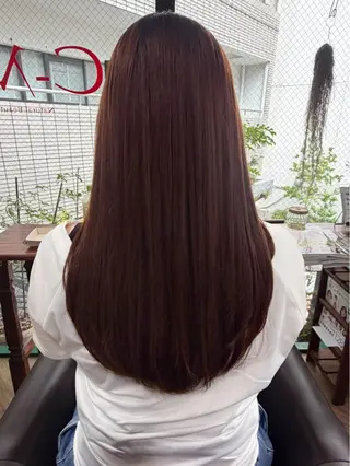 ロング . kanokoのヘアスタイル