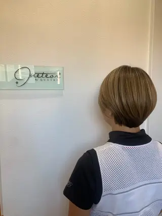 ショート Meteor 店長 祝田涼太のヘアスタイル