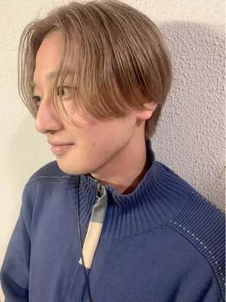 カラー メンズ ヤマグチ リョウのヘアスタイル