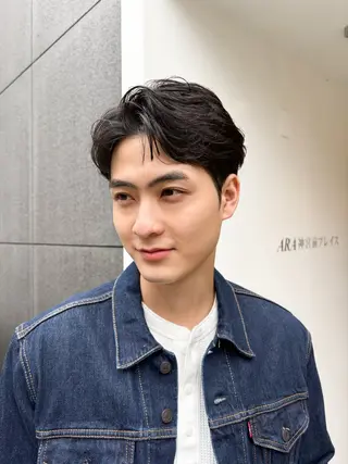 パーマ メンズ メンズ清潔感のプロ 💈メンズパーマ藤田のヘアスタイル