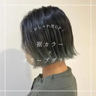 ショート カラー 髪質改善/縮毛矯正 /青山 早希🐾のヘアスタイル