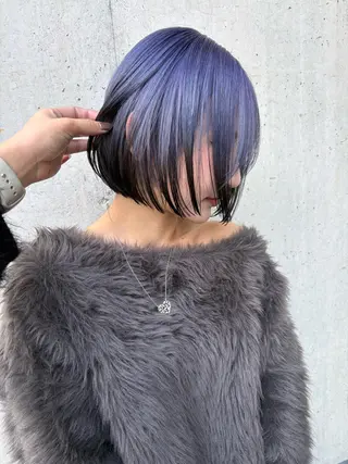 ミディアム カラー なおちまる/酒井菜緒 ダブルカラー/長野市のヘアスタイル
