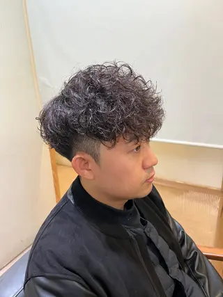 ショート パーマ メンズ メンズパーマ特化型 ✂️Yusuke✂️のヘアスタイル