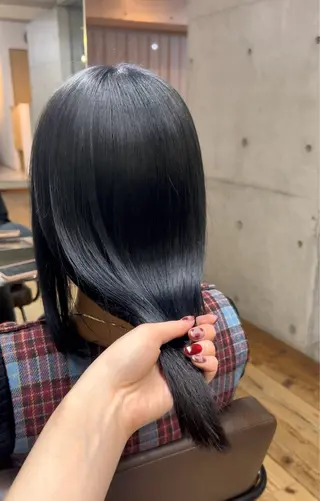 セミロング カラー なぎ ㅤのヘアスタイル