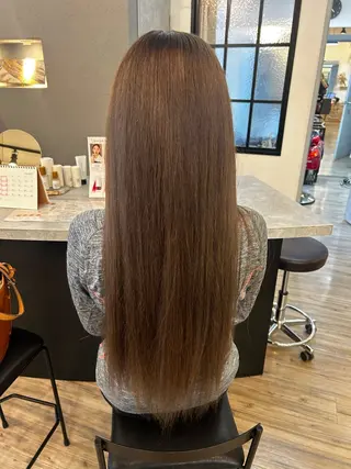 ロング カラー ブリーチ/ヘアセット 🪞🌙minamiのヘアスタイル