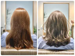 セミロング topstylist 満足度⭐️堀川星哉のヘアスタイル