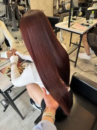 ロング カラー ՏKIᒪᒪ石岡店 本田のヘアスタイル