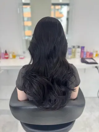 ロング カラー 🪽天神/うる艶 /トレンドヘア🪽のヘアスタイル