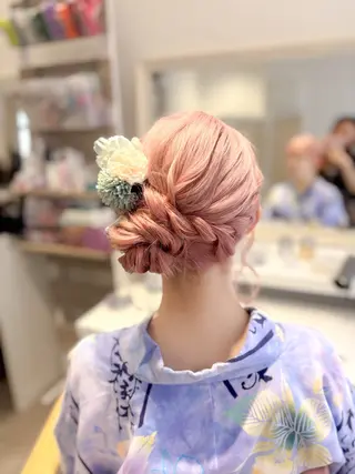 ロング ヘアアレンジ ⭐︎moe 【ヘアセット🧸】のヘアスタイル