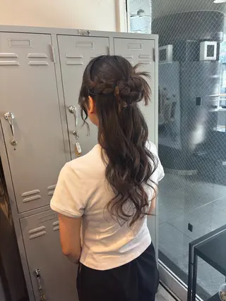 ロング ヘアアレンジ 🌙髪質改善カラー Momoka🦋のヘアスタイル