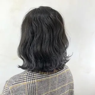 ミディアム iroa+color 鶴見店のヘアスタイル