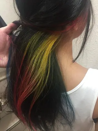 ロング カラー パーマ ヘアアレンジ メンズ キッズ ネイル マツエク・マツパ 新宿/髪質改善/ 美髪矯正✨浅江通友のヘアスタイル