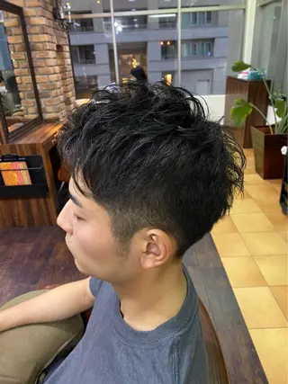 メンズ DOLCE尾亦 花織のヘアスタイル